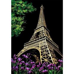 Eiffeltoren - Parijs | Scratch Art 41 x 28cm